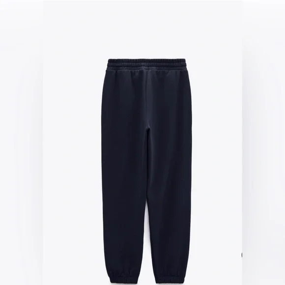 Zara Text Print Jogger Sweatpants- Size Small-New with Tags - Picture 2 of 5